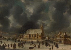 Bruslení ve Slotenu nedaleko Amsterdamu.