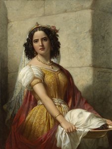 Salome s hlavou Jana Křtitele od Jan Adam Kruseman (signed by artist)