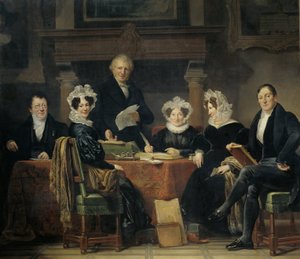 Regenti a regentky z azylu malomocných, Amsterdam, 1834-35