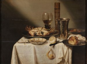 Stálý život od Jan Albertsz. Rotius (signed by artist)