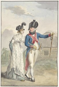 Bataanský důstojník v 1. poloviční brigádě, 1801