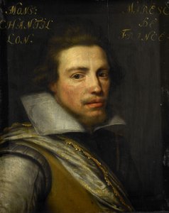 Portrét Gasparda de Coligny III, hraběte z Châtillon sur Loing od Jan Antonisz van Ravesteyn (workshop of)