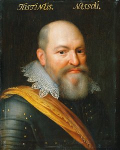 Portrét Justina van Nassau, nemanželského syna prince Williama I. a Evy Elinx