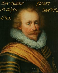 Portrét Philipse, hraběte z Hohenlohe zu Langenburg od Jan Antonisz van Ravesteyn (workshop of)