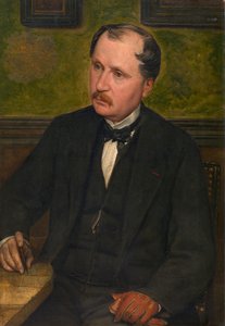Architekt A. Balát (olej na plátně)
