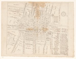 Mapa Batavia od Jan Brandes