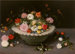 Váza na květiny, 1615. od Jan Brueghel the Elder