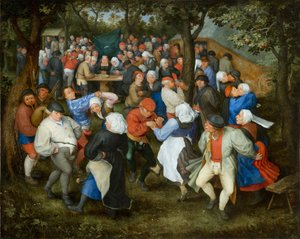 Svatební tanec, ca. 1600.