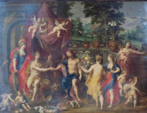 Alegorie ctnostného života od Jan Brueghel the Younger