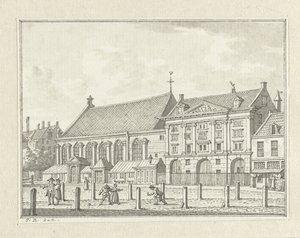 Prinsekerk a Boterhal v Rotterdamu od Jan Bulthuis