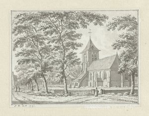 Kostel Biggekerke od Jan Bulthuis