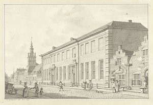 Dolhuis, Gasthuis a Oudevrouwenhuis v Rotterdamu od Jan Bulthuis