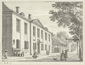 Prinsenhof v Rotterdamu od Jan Bulthuis