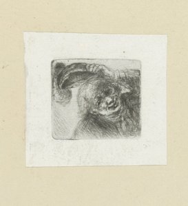 lachende muž The Compleat Work of Etchings od Johna Chalona / Oeuvre Complette des Eaux Fortes par Jean Chalon (název série) od Jan Chalon