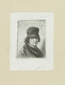 Muž klade hoge motyka The Compleat Work of Etchings od Johna Chalona / Oeuvre Complette des Eaux Fortes par Jean Chalon (název série) od Jan Chalon