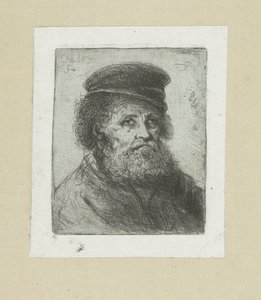 Oude muž dá Baarda do prdu The Compleat Work of Etchings od Johna Chalona / Oeuvre Complette des Eaux Fortes par Jean Chalon (název série) od Jan Chalon