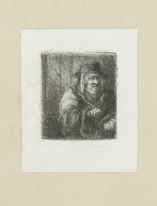 Oude muž dal římsu do motyky The Compleat Work of Etchings od Johna Chalona / Oeuvre Complette des Eaux Fortes par Jean Chalon (název série) od Jan Chalon