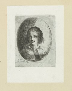 Portrét Christiny Chalon The Compleat Work of Etchings od Johna Chalona / Oeuvre Complette des Eaux Fortes par Jean Chalon (název série) od Jan Chalon