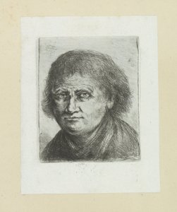 Volwassen man, naar links The Compleat Work of Etchings by John Chalon / Oeuvre Complette des Eaux Fortes par Jean Chalon (series title)   1328731   cs       czech Successfully Translated  Original: The Circle of the Thieves; Agnolo Brunelleschi Attacked b od Jan Chalon