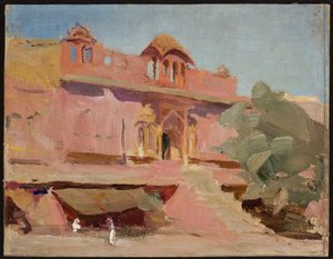 Jaipur - budovy. Z cesty do Indie od Jan Ciągliński