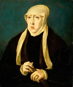 Marie (1505-1558), uherská královna od Jan Cornelisz Vermeyen