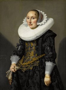 Portrét Adriany van der Aam od Jan Damen Cool