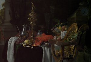 Still Life: A Bankqueting Scene, pravděpodobně ca. 1640-41. od Jan Davidsz de Heem