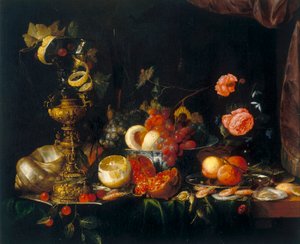 Stálý život od Jan Davidsz de Heem