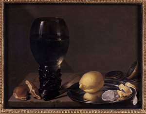 Zátiší se sklenkou na víno, 1628 od Jan Davidsz de Heem
