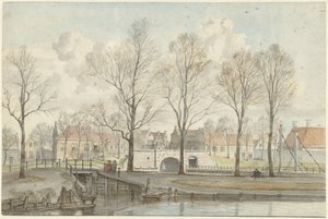 Heerenpoort v Leidenu (?) od Jan Ekels (I)