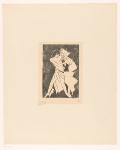 taneční pár od Jan Frank (signed by artist)