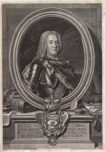 Portrét knížete Michala Fryderyka Czartoryského 1696-1775, polovina 18. stol.