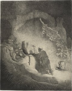 Svatý Jeroným od Jan Georg van Vliet