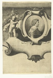 Obléhání Bredy (list s portrétem Frederika Hendrika), 1637