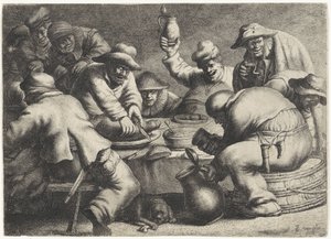 Farmářské jídlo od Jan Gillisz. van Vliet
