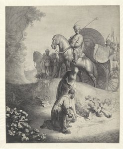 Křest Eunucha od Jan Gillisz. van Vliet