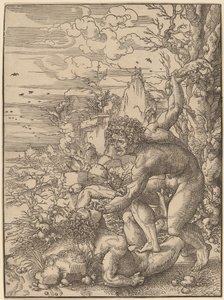 Kain zabil Abela od Jan Gossaert