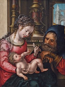 Svatá rodina od Jan Gossaert