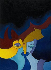 Hluboké ticho, 2008 (olej na plátně) od Jan Groneberg