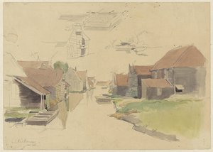 Studie domů ve Vinkenbuurt, Amsterdam od Jan H.L. Hanau