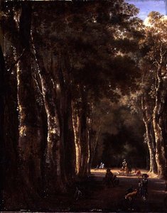 Avenue (olej na plátně)