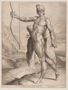 Apollón zabíjí krajtu od Jan Harmensz. Muller