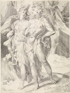 Ceres a Bacchus od Jan Harmensz. Muller