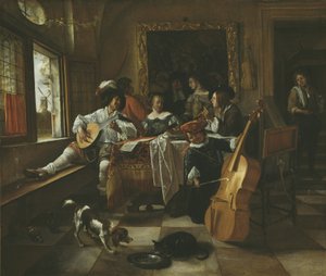 Rodinný koncert, 1666
