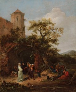 The Fortune Teller, c.1650-1654 od Jan Havickszoon Steen
