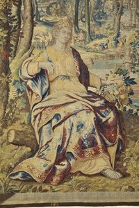 Detail Pomony, z Vertumnus a Pomona, c.1630 od Jan II Raes