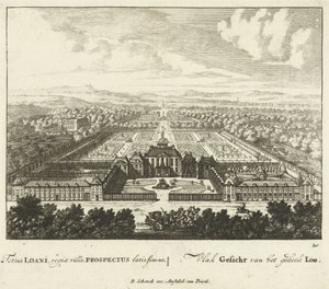 Pohled na palác Het Loo, 1694-97