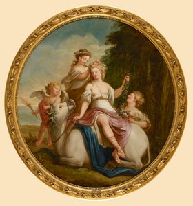 Znásilnění Evropy, 1723. od Jan Jakob Spoede