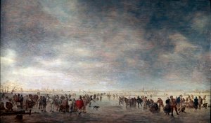 Bruslaři, 1641. od Jan Josephsz van Goyen