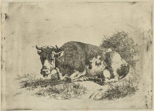 Ležící kráva od Jan Kobell (III)